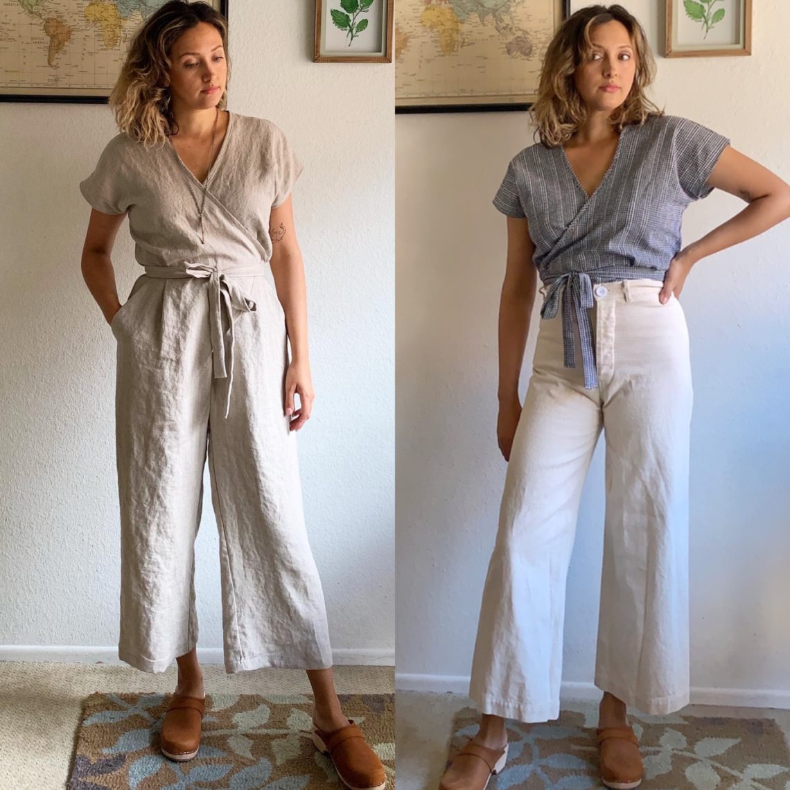 Zadie Jumpsuit Times Two - A Pattern Review •